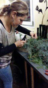 Kurse Adventsfloristik Aadorf Ettenhausen Thurgau SILBERKNOSPE