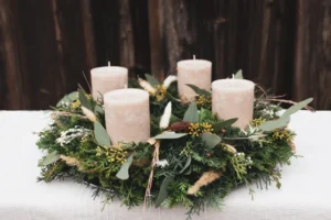 Adventskranz Aadorf Ettenhausen Thurgau SILBERKNOSPE | Foto Joylyn Hugentobler