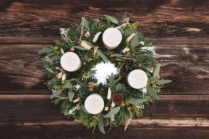 Adventskränze Aadorf Ettenhausen Thurgau SILBERKNOSPE | Foto Joylyn Hugentobler