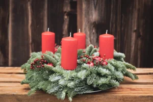 Adventskranz Aadorf Ettenhausen Thurgau SILBERKNOSPE | Foto Joylyn Hugentobler