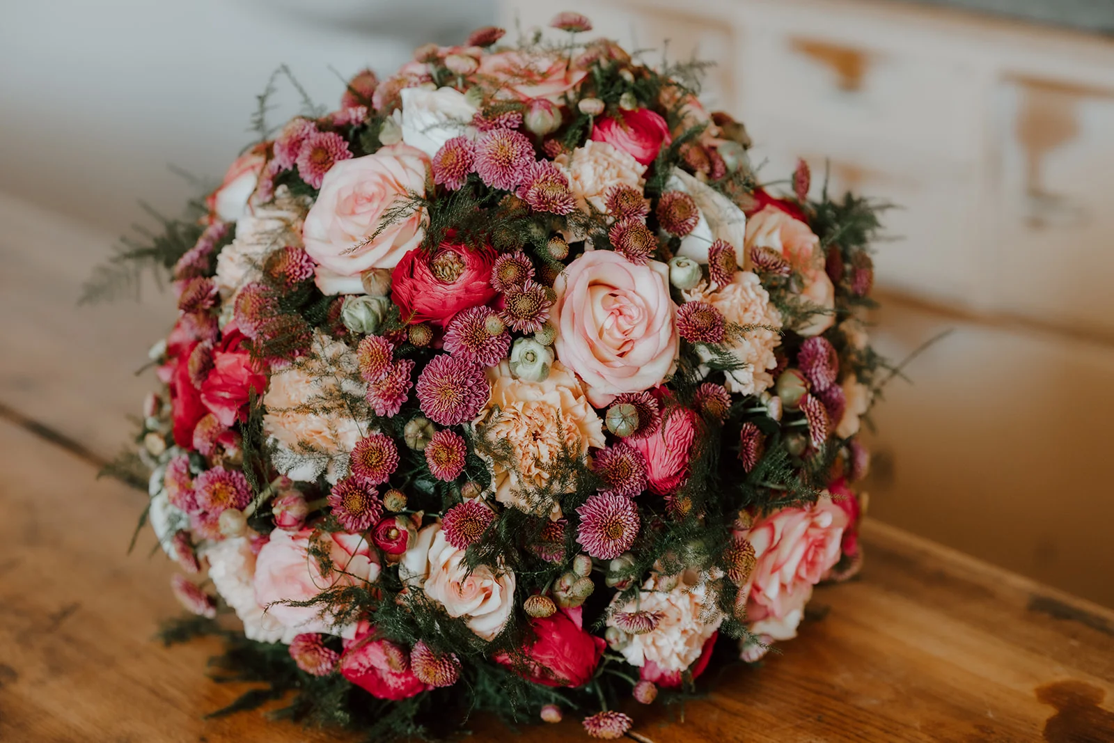 Blumen für die Trauerfeier Aadorf Thurgau Ettenhausen SILBERKNOSPE Floristik | Foto Natascha Wigert
