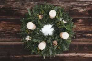 Adventskränze Aadorf Ettenhausen Thurgau SILBERKNOSPE | Foto Joylyn Hugentobler