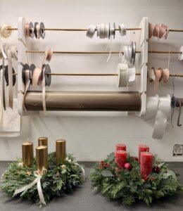 Workshop Kurse Advent Adventskranz Adventsfloristik SILBERKNOSPE Aadorf Ettenhausen Thurgau Ostschweiz Zürich