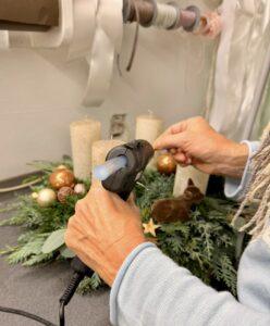 Workshop Kurse Advent Adventskranz Adventsfloristik SILBERKNOSPE Aadorf Ettenhausen Thurgau Ostschweiz Zürich