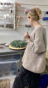 Workshop Kurse Advent Adventskranz Adventsfloristik SILBERKNOSPE Aadorf Ettenhausen Thurgau Ostschweiz Zürich
