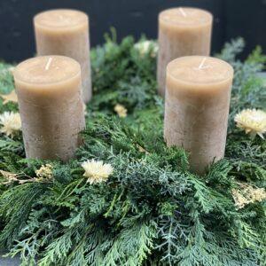 Kurs Adventskranz Workshop Kurse Advent Adventsfloristik SILBERKNOSPE Floristik Aadorf Ettenhausen Thurgau Ostschweiz Zürich