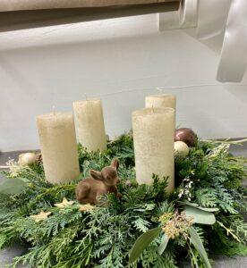 Workshop Kurse Advent Adventskranz Adventsfloristik SILBERKNOSPE Aadorf Ettenhausen Thurgau Ostschweiz Zürich