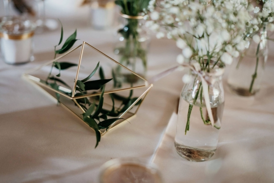 Hochzeitsdeko Dorfalm Mettendorf Thurgau SILBERKNOSPE Floristik Ostschweiz