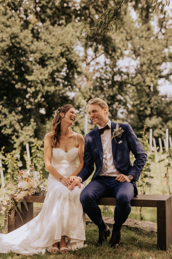 Hochzeitsfloristik Zürich Brautstrauss SILBERKNOSPE - Foto Ana Kete